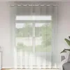 vidaXL Voálové záclony s očkami 2 ks. Svetlosivé 140x260 cm Náhľad obrázku produktu 2
