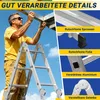 Ikodm, drabinowa platforma aluminiowa, 4 stopnie, Podgląd zdjęcia produktu 6