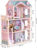 Grande casa delle bambole in legno, 3 piani, 11 mobili, Anteprima dell’immagine prodotto 10