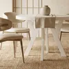 Okrągły rozkładany stół do jadalni, PERO, styl loft, Podgląd zdjęcia produktu 1