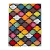 TT Home Wohnzimmer Teppich Bunt Kurzflor Wohnzimmerteppich Produktbild-Vorschau 5