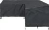 vidaXL Copridivano Nero 250 x 180 x 80 cm in tessuto Oxford Anteprima dell’immagine prodotto 5