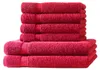 6er Set Frottee 4x Handtücher 2x Duschtücher Elegance 100% Produktbild-Vorschau 1