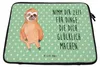 Mr. & Mrs. Panda Laptop Tasche Faultier Zufrieden 20 x 28 Produktbild-Vorschau 2