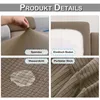 Sofa Überzug Jacquard Kariert für Chaiselongue, Sofa Bezug Produktbild-Vorschau 3