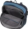 The inside of an open backpack. Produktbild-Vorschau