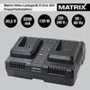 Matrix Akku Doppel Ladegerät für Matrix X-One auch passend Produktbild-Vorschau 1