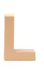 Glorex Papp-Buchstabe L 17,5 x 5,5 cm Produktbild-Vorschau 1