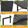 Faziango Balkonhängetisch ,Gartentisch klappbar, Hängetisch Produktbild-Vorschau 5