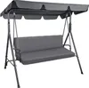 Hollywoodschaukel Auflage, 185x50x50, Glatt, Produktbild-Vorschau 5
