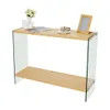 WISFOR Table console avec 2 étagères, table d'entrée, table Voir les images du produit 6
