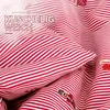 ESPRIT Satin Bettwäsche JOELLE Rot 140 x 200 cm Produktbild-Vorschau 4