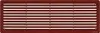 Mriežka vetracia dverná VMD, 400 x 130 mm, 2 ks, hnedá 0232 Náhľad obrázku produktu 4