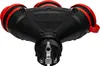 A black and red power splitter with a white background. Anteprima dell’immagine prodotto