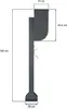 Kreainvent Wallbox Standfuß Aluminium mit Dach – Produktbild-Vorschau 3