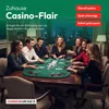 People playing poker at a table in a living room setting. Produktbild-Vorschau