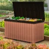 Keter Gartentruhe Darwin 570 L Braun Ecom Produktbild-Vorschau 6