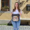 Sunsa Damen Umhängetasche. Schultertasche aus Canvas & Produktbild-Vorschau 2