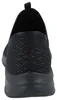 SKECHERS Slip-ins Easy Win Damen Slipper schwarz Textil Produktbild-Vorschau 3