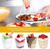 50 Stück Wiederverwendbare Dessertgläser mit Deckel, 160ml Produktbild-Vorschau 5