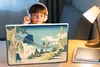 MuchoWow® Laptop Aufkleber Sticker Cover Hängebrücke an der Produktbild-Vorschau 3