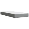 Boxspringbett mit Matratze Hellgrau 100x200 cm Stoff, Produktbild-Vorschau 9