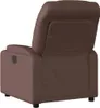 vidaXL Massagesessel Elektrisch Braun Kunstleder Produktbild-Vorschau 4