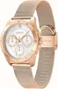 A rose gold Hugo Boss women's watch with a white dial and mesh strap is shown against a white background. Náhled obrázku produktu