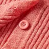 Kinder-Strickjacke Mittelrosa 104 Produktbild-Vorschau 4