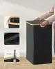 SONGMICS Koš na prádlo s víkem, 2 přihrádky, 130 l, Náhled obrázku produktu 6