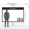 ESMART Professional MIROLO Rollo-Leinwand 203 x 114 cm Produktbild-Vorschau 2