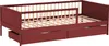 Kinderbett 190x90cm terracotta mit Schubladen ADAM Produktbild-Vorschau 9