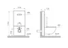 VITRA VITRUS Sanitärmodul für Wand-WC 3/6 l Spülkasten, Produktbild-Vorschau 8