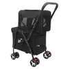 Wózek dla psa 51*63*105cm Podwójny składany wózek dla Podgląd zdjęcia produktu 6