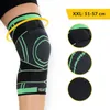 4FIZJO Elastický kolenní stabilizátor XXL, černo-zelený Náhled obrázku produktu 7