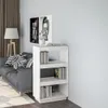 Libreria/divisorio bianco 60x35x103 cm in legno di pino Anteprima dell’immagine prodotto 2