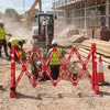 Wiltec ausziehbares Absperrgitter 200 cm aus Kunststoff, Produktbild-Vorschau 2