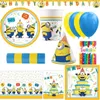 Partyset Minions Geburtstagsdeko Kindergeburtstag Party Produktbild-Vorschau 1