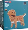 Balody Golden Retriever Hund mit Nanoblocks Produktbild-Vorschau 1