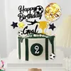 Fußball Tortendeko Set für Kindergeburtstag - 28 Stück Produktbild-Vorschau 6