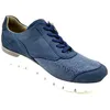 Waldläufer K Damenschuhe - bequeme Schnür- Halbschuhe blau Produktbild-Vorschau 24