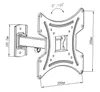 myWall HL 15-1, 58,4 cm (23"), 106,7 cm (42"), 20 kg, 200 x Produktbild-Vorschau 1