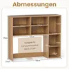Schreibtischregal mit 7 höhenverstellbaren Fächern für Produktbild-Vorschau 3