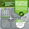 tillvex® Pied de parasol Gris 60 litres / 80 kg - 4 pièces Voir les images du produit 5