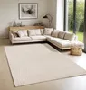 A modern living room with a sectional sofa, a wooden credenza, and a large rug. Produktbild-Vorschau