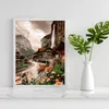 Oh Art! – Malen nach Zahlen Set Berge – 40x50cm, mit Produktbild-Vorschau 3