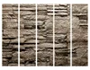 Akusticher Raumteiler stein Foto Paravent 225x172 cm Produktbild-Vorschau 4