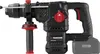 A cordless rotary hammer drill with a battery pack attached. Produktbild-Vorschau