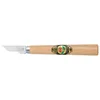 A carving knife with a wooden handle is shown horizontally against a white background. Anteprima dell’immagine prodotto
