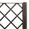 vidaXL Sadzarka z kratką Brązowa 160x160x140 cm PP Podgląd zdjęcia produktu 9
